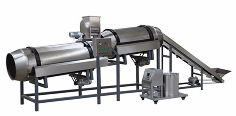 Snack extruder machine