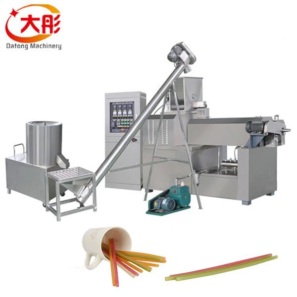 Drinking Rice Straw Making Machine