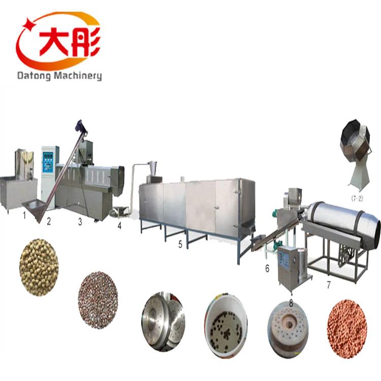 Semi Automatic Small Scale Fish Food Machine